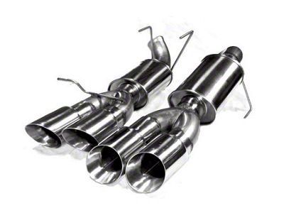 MRT Sport Touring Axle-Back Exhaust with Polished Tips (13-14 Mustang GT500)
