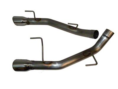 MRT KR Muffler-Delete Axle-Back Exhaust with Polished Tips (05-10 Mustang GT, GT500)