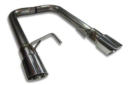 MRT Street Race Axle-Back Exhaust with Polished Tips (15-24 Mustang EcoBoost w/o Active Exhaust)