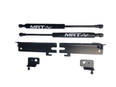 MRT Replacement Hood Strut; Black (15-20 Mustang GT350)