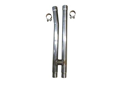 MRT Sport Touring Resonator Delete H-Pipe (15-25 Mustang GT, Dark Horse)
