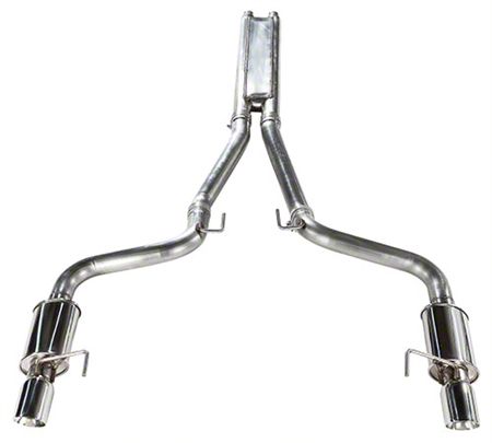 MRT Sport Touring Cat-Back Exhaust DMS with Polished Tips (2024 Mustang GT w/o Active Exhaust)