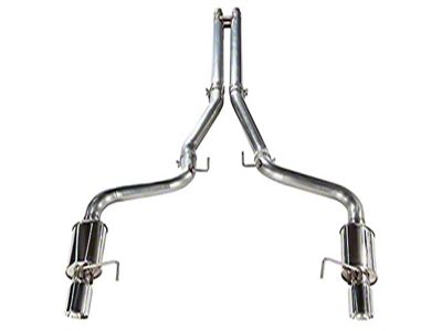 MRT Sport Touring Cat-Back Exhaust with H Pipe and Polished Tips (2024 Mustang GT w/o Active Exhaust)