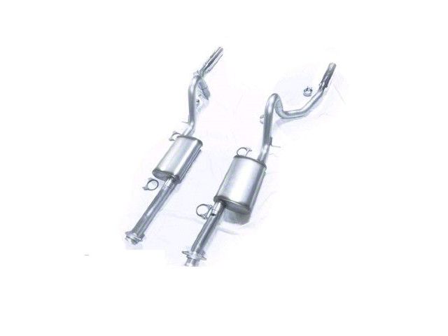 MRT Sport Touring Cat-Back Exhaust with Turndown tips (79-93 5.0L Mustang)