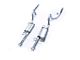 MRT Sport Touring Cat-Back Exhaust with Turndown tips (79-93 5.0L Mustang)