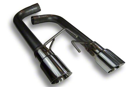 MRT Street Race Axle-Back Exhaust with Polished Tips (2024 Mustang GT w/o Active Exhaust)