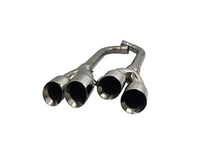 MRT Street Race Axle-Back Exhaust with Polished Tips (2024 Mustang GT w/ Active Exhaust, Dark Horse)