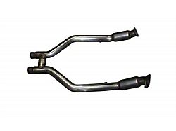 Street Race Catted H-Pipe; 200 Cell (11-14 Mustang GT)
