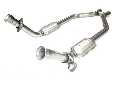 MRT Street Race Catted H-Pipe; 200 Cell (11-14 Mustang GT500)