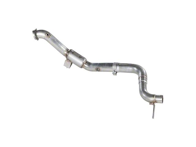 MRT Street Race Downpipe; 400 Cell (15-24 Mustang EcoBoost)