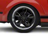 Bullitt Motorsport Gloss Black Wheel; Rear Only; 20x10; 45mm Offset (05-09 Mustang GT, V6)
