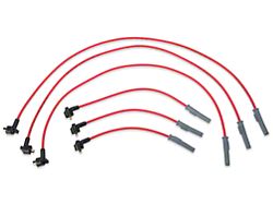 MSD Super Conductor 8.5mm Spark Plug Wires; Red (99-00 Mustang V6)