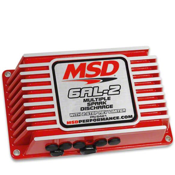 モパーマッスル用MSD 6AL MSD Mustang 6AL Ignition Module w/ Rev Control 6420 (79-11