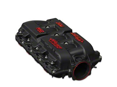 MSD Atomic Airforce LS1/2/6 Intake Manifold; Red Logo (98-02 5.7L Camaro)