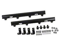 MSD Atomic EFI Billet Fuel Rails for L1/2/6 Atomic Airforce Manifolds (98-02 5.7L Camaro)