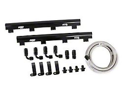 MSD Atomic EFI Billet Fuel Rail Kit for LS7 Atomic Airforce Manifolds (14-15 Camaro Z/28)