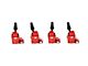 MSD Blaster Series Ignition Coils; Red (16-18 2.0L Camaro)