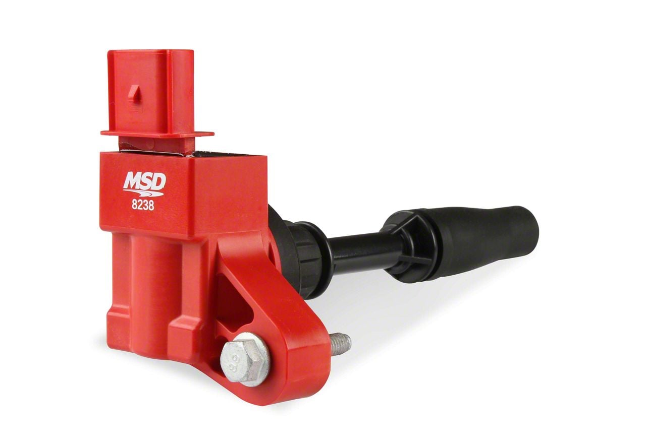 MSD Camaro Blaster Series Ignition Coils; Red 82384 (16-18 2.0L