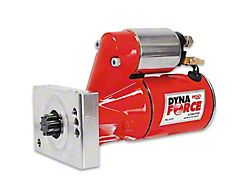 MSD Dynaforce Starter; Straight Mount Holes; Red (67-15 V8 Camaro)