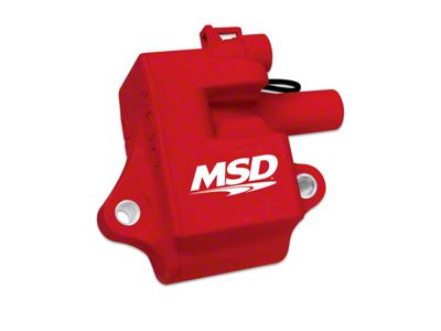 MSD Pro Power Coil Pack; Red (98-02 5.7L Camaro)