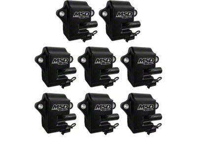MSD Pro Power Coil Packs; Black (98-02 5.7L Camaro)