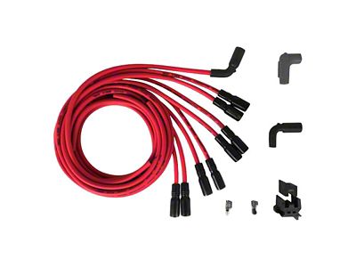 MSD Super Conductor 8.5mm Spark Plug Wires; Red (93-97 5.7L Camaro)