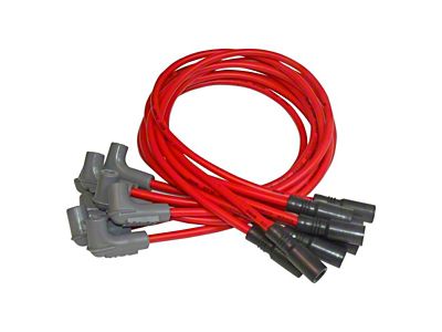 MSD Super Conductor 8.5mm Spark Plug Wires; Red (93-96 5.7L Camaro)