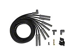 MSD Super Conductor Multi-Angle HEI Spark Plug Wires; Black (75-92 V8 Camaro)
