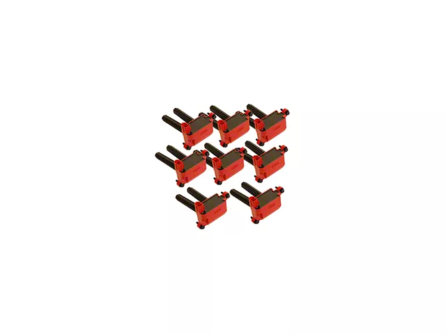 MSD Blaster Coil Packs; Red (08-23 V8 HEMI Challenger)