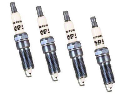 MSD Iridium Tip Spark Plugs; Set of Four (08-10 6.1L HEMI Challenger; 12-13 6.4L HEMI Challenger)