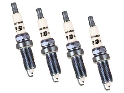 MSD Iridium Tip Spark Plugs; Set of Four (09-11 5.7L HEMI Challenger)