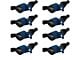MSD 3-Valve Blaster Coil Packs; Blue (05-08 Mustang GT)