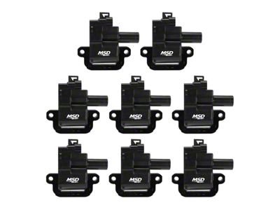 MSD Blaster Coil Packs; Black (97-04 Corvette C5)