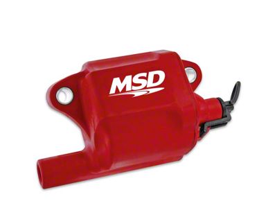 MSD Pro Power Coil Pack; Red (05-07 6.0L Corvette C6; 06-13 Corvette C6 Z06)