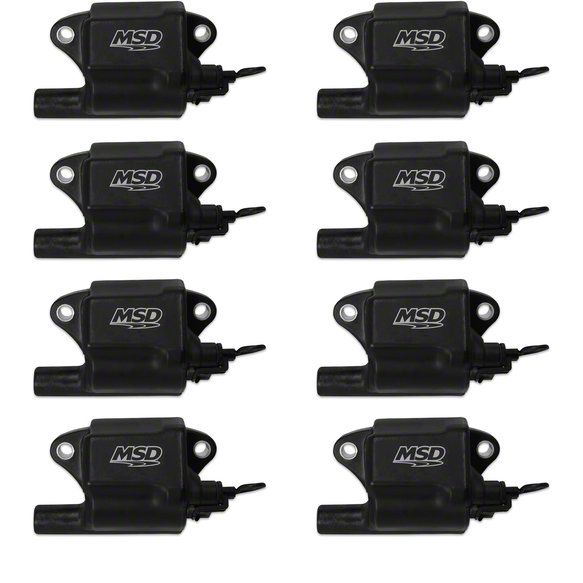 MSD Corvette Pro Power Coil Packs; Black 828783 (0507 6.0L Corvette C6