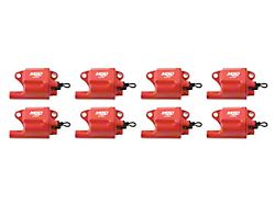 MSD Pro Power Coil Packs; Red (05-07 6.0L Corvette C6; 06-13 Corvette C6 Z06)
