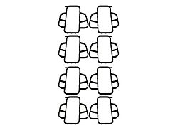 MSD Seal Port Kit for Atomic Airforce Manifold (97-04 Corvette C5; 05-07 6.0L Corvette C6)