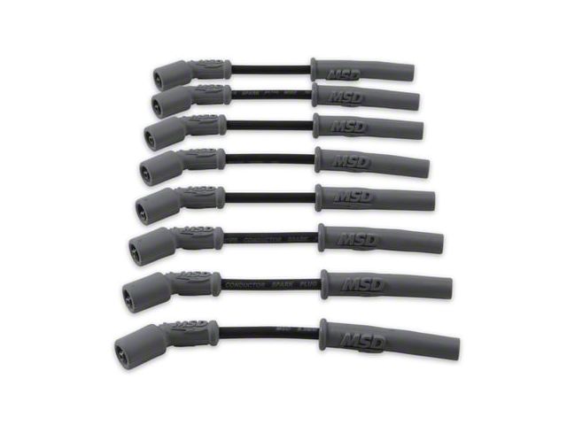 MSD Spark Plug Wire Set; Black (97-04 Corvette C5, Excluding Z06)