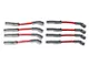 MSD Super Conductor 8.5mm Spark Plug Wires; Red (14-19 Corvette C7, Excluding ZR1)