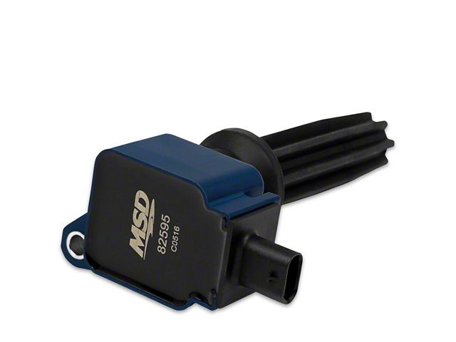 MSD Ignition Coil; Blue (15-17 Mustang EcoBoost)