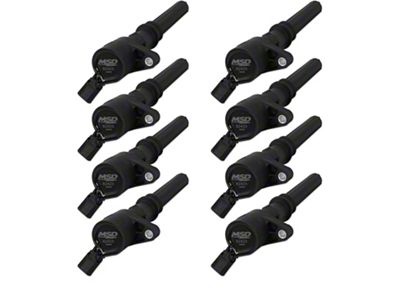 MSD Ignition Coils; Black (98-04 Mustang GT)