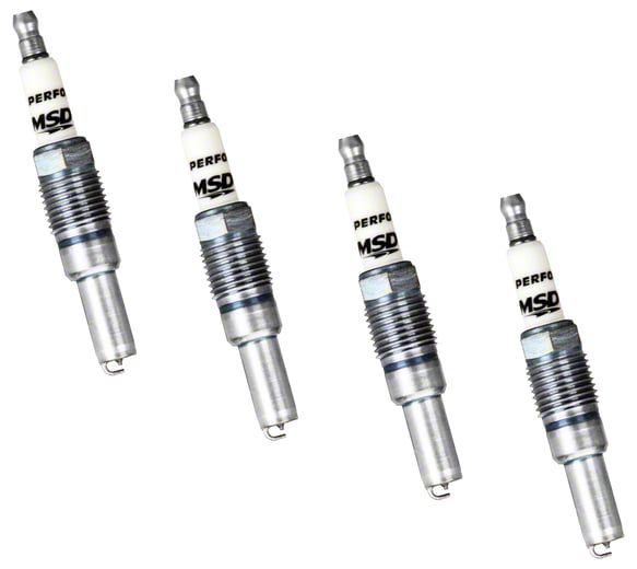 MSD Mustang Iridium Tip Spark Plugs; Set of Four 37164 (05Mid 08 Mustang GT) Free Shipping