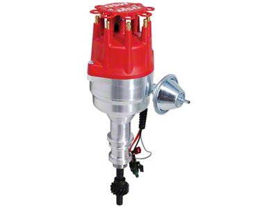 MSD Ready-to-Run Distributor; Red (1995 Mustang Cobra R)