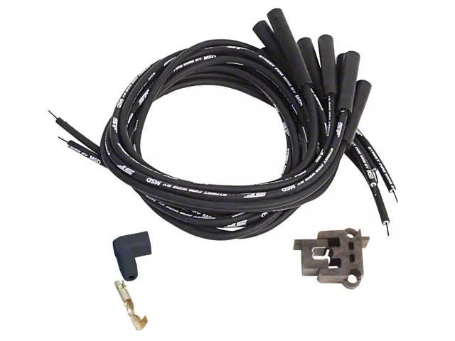 MSD Street Fire Spark Plug Wire Set (79-93 V8 Mustang; 1995 Mustang Cobra R)