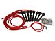 MSD Super Conductor Spark Plug Wire Set; Red (96-04 4.6L Mustang w/ Spark Plugs)
