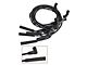 MSD Street Fire 8mm Spark Plug Wires; Black (94-95 5.0L Mustang)
