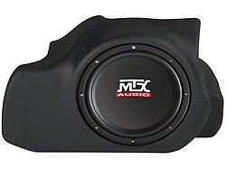 MTX Audio Thunderform Loaded Subwoofer Enclosure with Amp; Black (05-14 Mustang)