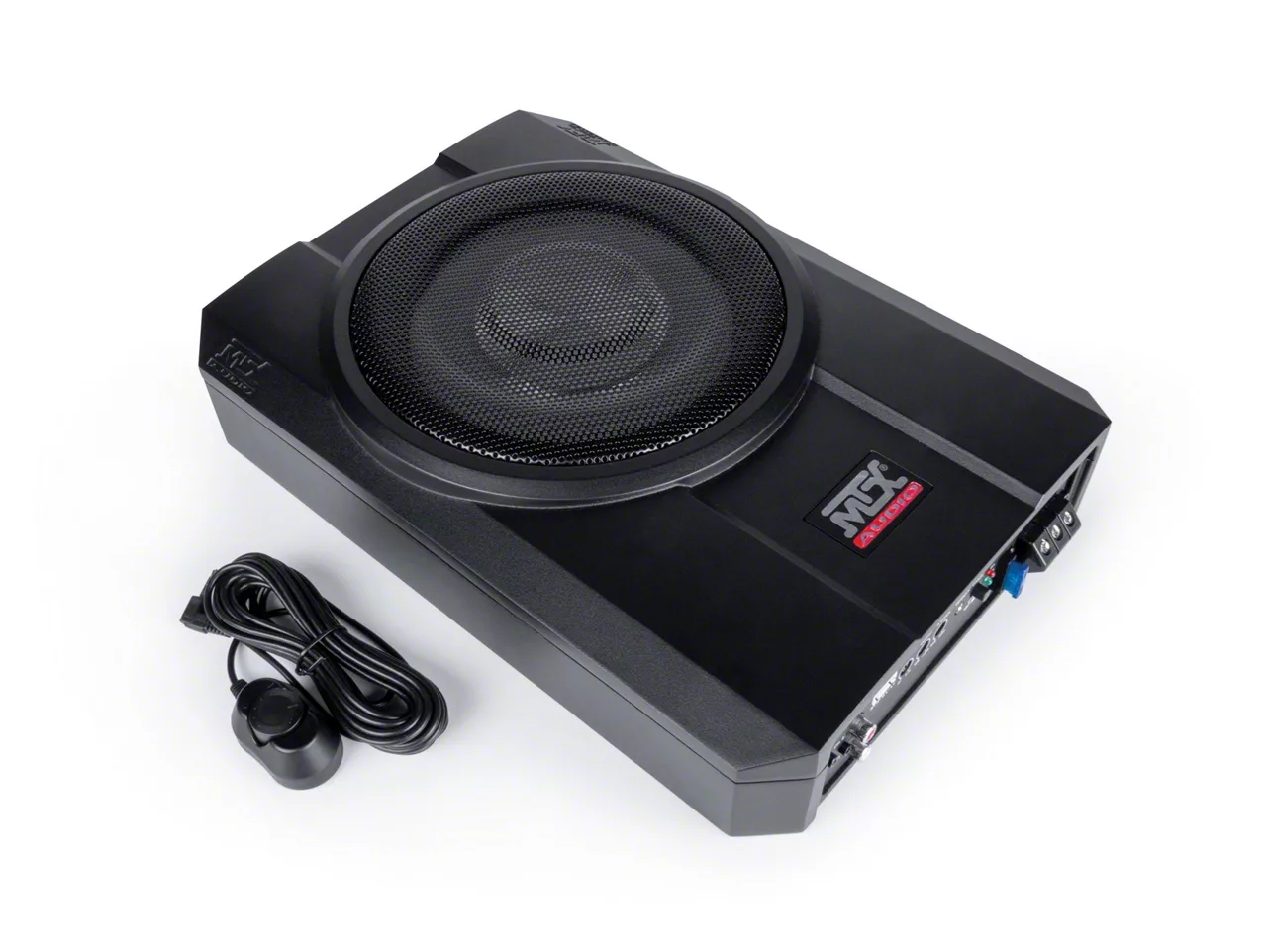 MTX Audio Universal AM Terminator 8-Inch Amplified Micro-Subwoofer ...