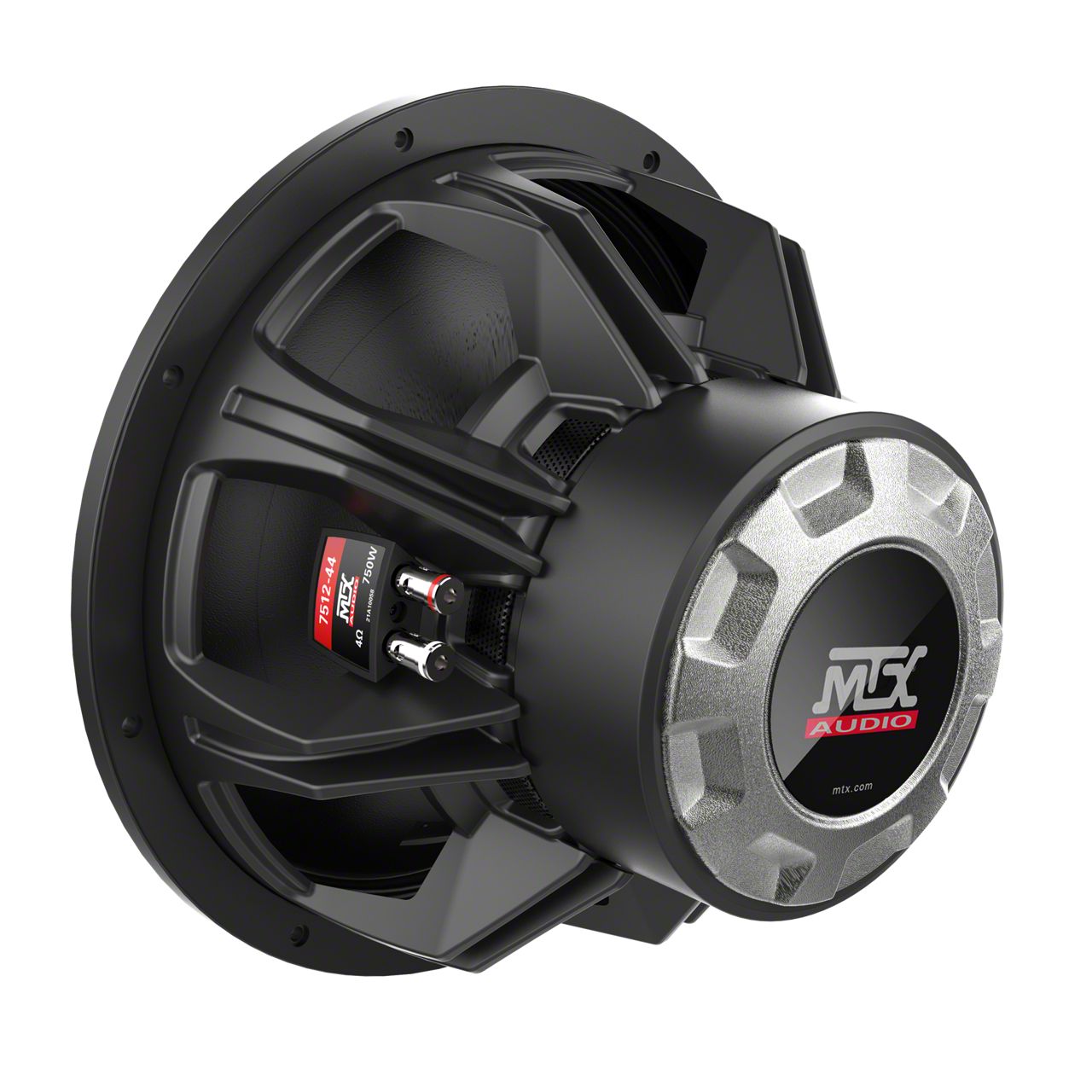 MTX Audio Universal AM Thunder 7500 12-Inch Dual Subwoofer; 4-OHM