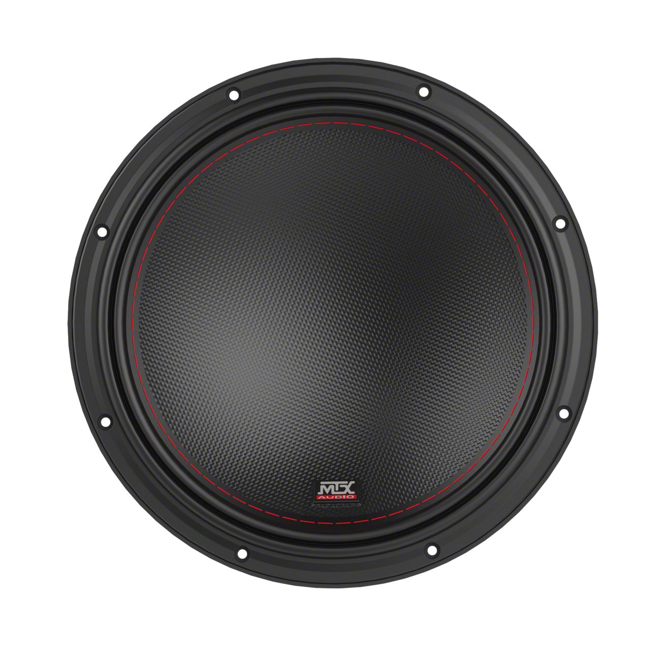 MTX Audio Universal AM Thunder 7500 12-Inch Dual Subwoofer; 4-OHM